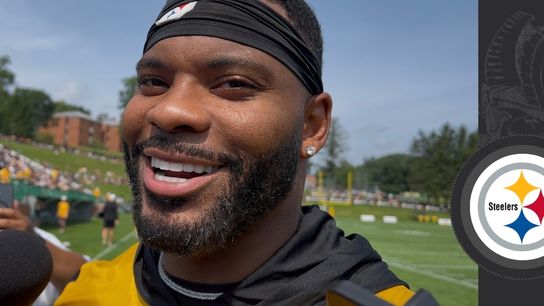 Roberts reunites with Steelers, Graham taken in Latrobe, Pa. (Steelers)